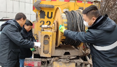 青岛水务排水公司强化应对防寒潮 履职尽责保畅通