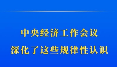 中央经济工作会议 深化了这些规律性认识