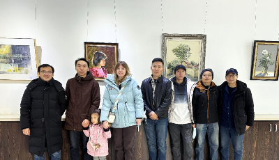 弘文展讯︱琴岛写生画会美术作品写生创作展暨学术研讨会在弘文艺术展厅举行