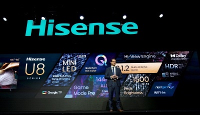 创新驱动增长：美国大屏高端市场海信增速最快