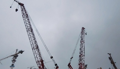 春节不停工！青岛地铁2号线汉川路站冲刺围护结构施工