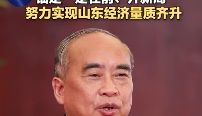 中央广播电视总台专访山东省委书记林武：锚定“走在前、开新局”，努力实现山东经济量质齐升