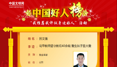 新年惊喜！青岛骄傲！吕文强、周岩荣登中国好人榜