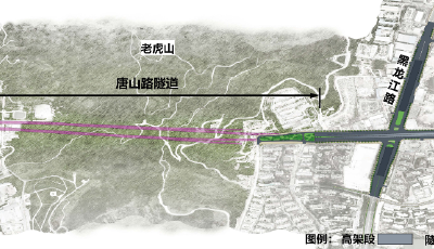 青島市青銀高速公路增設唐山路互通及連接線工程    