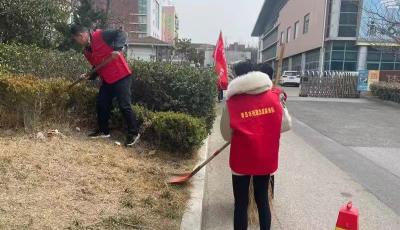 “人人动手·洁净家园”青岛市残联积极开展环境卫生集中清理行动