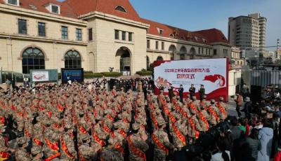 持续擦亮“青岛兵”品牌！青岛市2023年上半年新兵起运