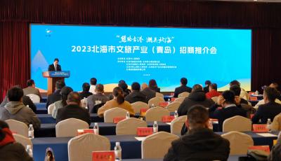 2023北海市文旅產(chǎn)業(yè)招商推介會在青島舉行