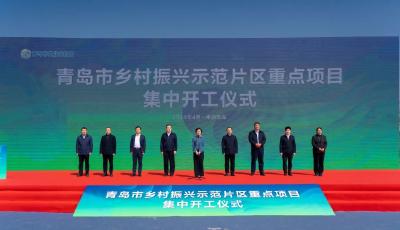 65个项目集中开工！青岛乡村振兴示范片区建设再擂战鼓