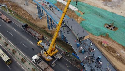 跨青银段合龙！青岛跨海大桥高架路二期建设迎新进展