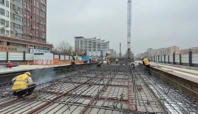 青岛地铁9号线传捷报！城子站首幅地下连续墙顺利浇筑完成