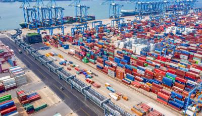 集装箱吞吐量位居全国第三 青岛港口一季度吞吐量呈增长态势