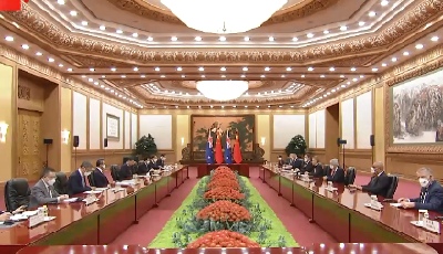 独家视频丨习近平：愿同新方共同努力 开启中新关系新的50年