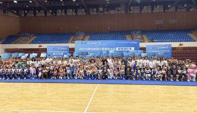 青岛市第六届体育大会健美操比赛在城阳举行