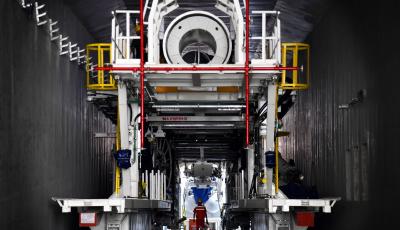 胶州湾第二隧道盾构始发 开启穿海之旅