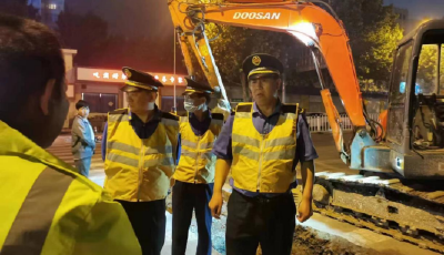 護航中高考 城管助力按下城市“靜音鍵” 