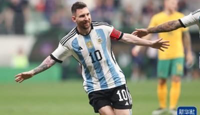 在工体获胜后，梅西写下这样一段话……