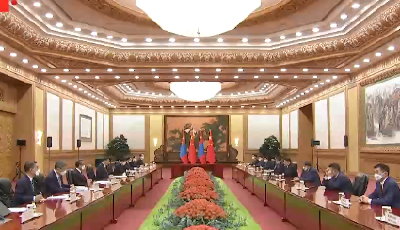 独家视频丨习近平：中方是蒙古国可以信赖和倚重的伙伴