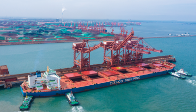 单机卸率3057吨/小时！山东港口青岛港第26次刷新铁矿石接卸世界纪录