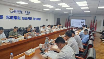 青岛董家口港区大唐码头二期工程（后方堆场）通过竣工验收