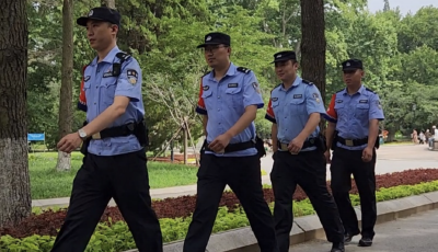 青岛： 蝶变的城市公园又添新“警”色