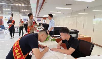 一件事一次办！青岛市2023年度政府安排工作退役士兵集中报到全面启动