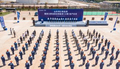 520万立方米！全国海港最大单体油品库在青投产