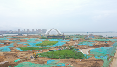 预计2024年6月完工！青岛东方伊甸园配套工程（一期）项目全速推进 