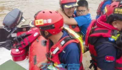 涿州加油，济南市红十字应急救援队来了！