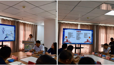 青岛市动物疫病预防控制中心开展“浓情七夕传承经典”主题活动