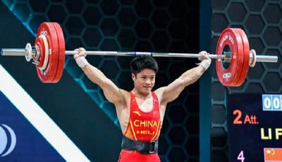 恭喜！举重世锦赛李发彬夺冠
