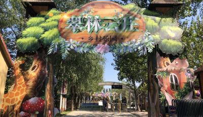 乡村乐园创意展 十万南瓜“大联欢”