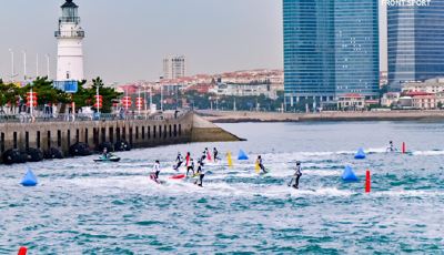 2023年全国电动冲浪板联赛（青岛站）落幕