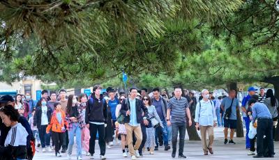 “双节”旅游市场直击：前海一线人“鼓”了