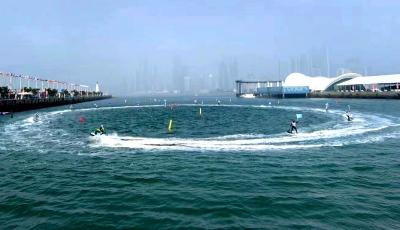 2023年“前方体育”全国电动冲浪板联赛（青岛站）开幕