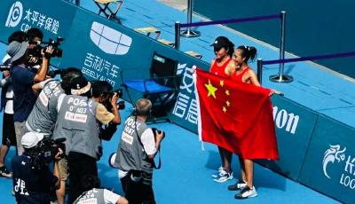 鄭欽文奪得杭州亞運會網球女子單打金牌