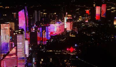 青岛之夜，越夜越美