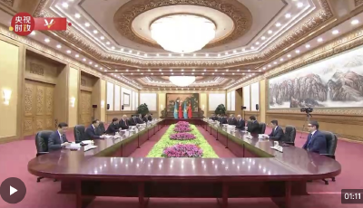 独家视频丨习近平会见哈萨克斯坦总统托卡耶夫