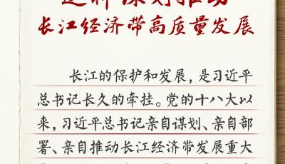 学习笔记：习近平总书记这样谋划推动长江经济带高质量发展