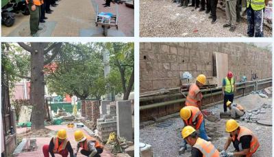 抓住假期 精準發力 讓老舊小區改造提速見效
