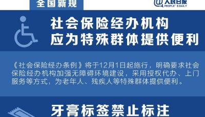 明天起，這些新規(guī)將影響你的生活！