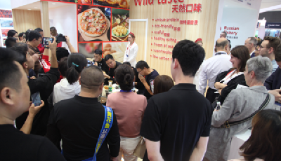 俄羅斯?jié)O業(yè)巨頭亮相中國漁業(yè)博覽會 明太魚新品成觀眾焦點