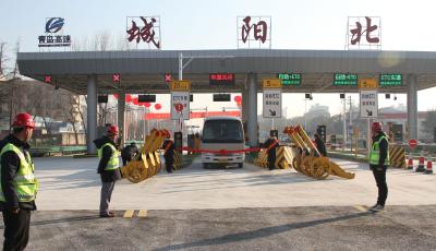 青島首個(gè)全場景數(shù)智化收費(fèi)站建成投入使用