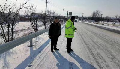 省內(nèi)首條！公路靠地溫傳導“自動”融冰雪 青島市公路中心科技引領保障道路暢通