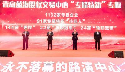 青島市舉辦資本市場賦能中小企業(yè)專精特新發(fā)展大會(huì)