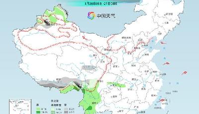 我國大部未來三天維持升溫趨勢，23日起大范圍降水再現(xiàn)