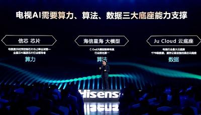 海信發(fā)布電視行業(yè)最強(qiáng)中文大模型 開啟電視AI新時代