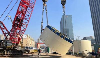 550吨“铁龙七号”进青！青岛地铁2号线二期建设加速