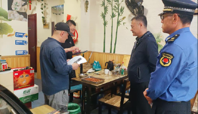 青島云南路街道開展燃氣安全大檢查活動