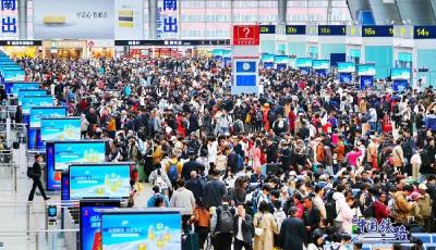 增開臨客！五一假期第四天，鐵路客流迎來返程高峰  