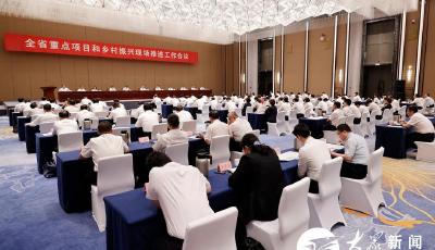 山東省重點項目和鄉(xiāng)村振興現(xiàn)場推進會舉行 林武周乃翔出席